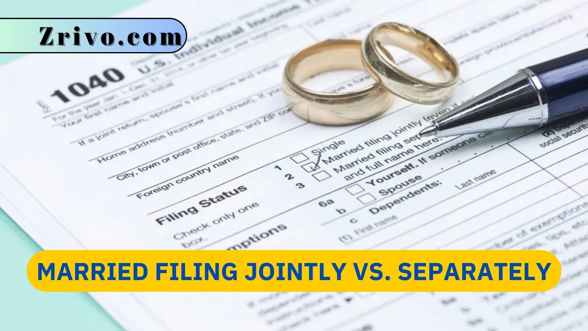 Married Filing Jointly vs. Separately