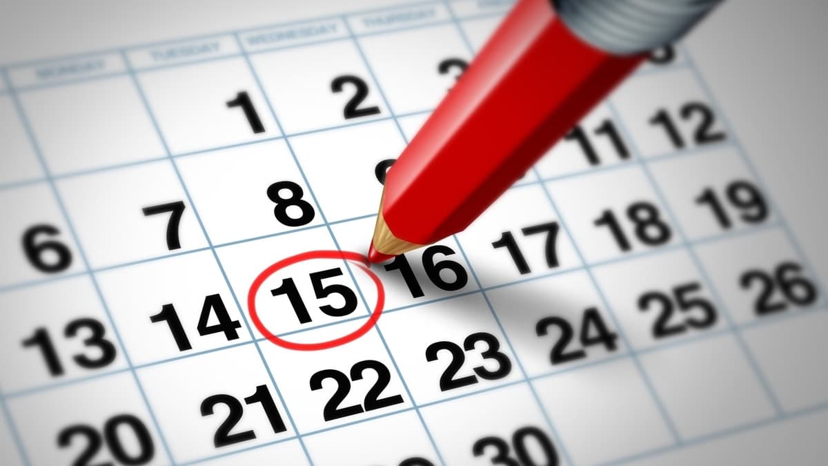Important Tax Dates to Remember