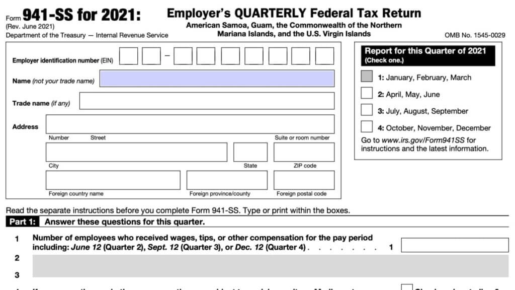 Where Is Form 941 In Quickbooks?