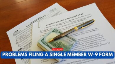 Problems Filing a Single Member W-9 Form