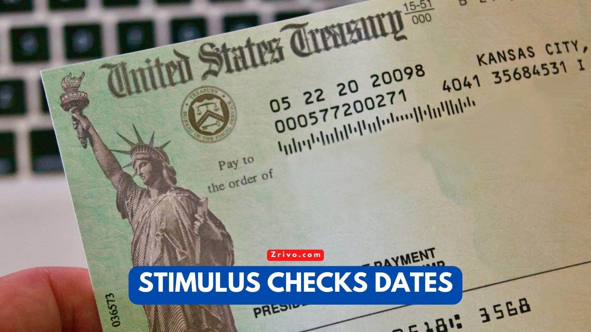 Stimulus Checks Dates