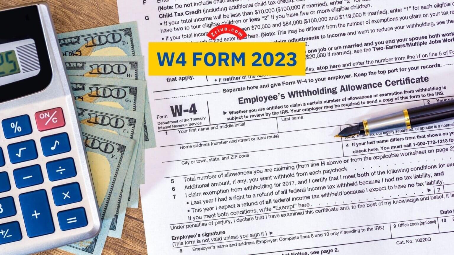 W4 Form 2023