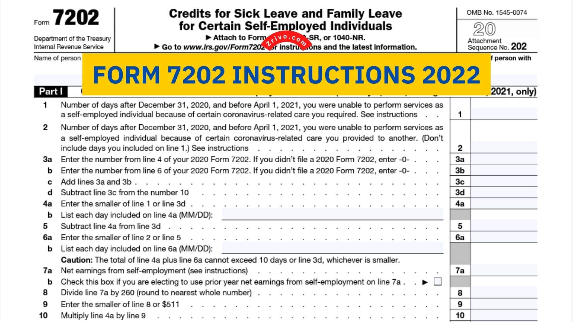 Form 7202 Instructions