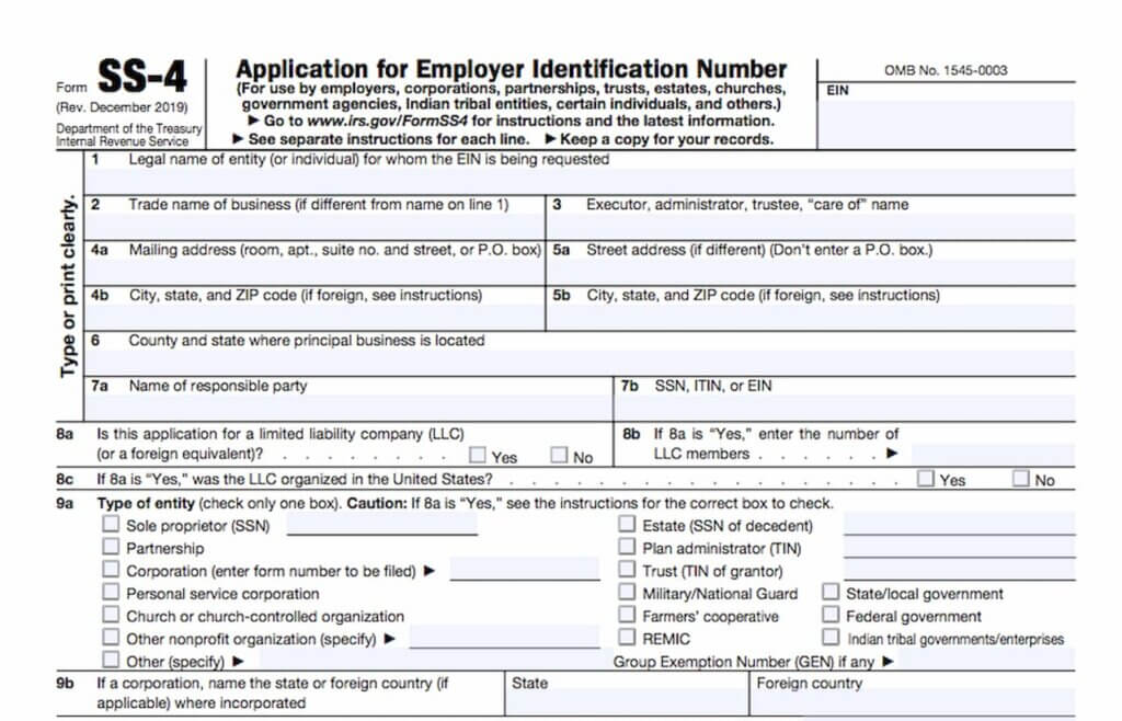 Employer Identification Number (EIN) For a Nonprofit Organization