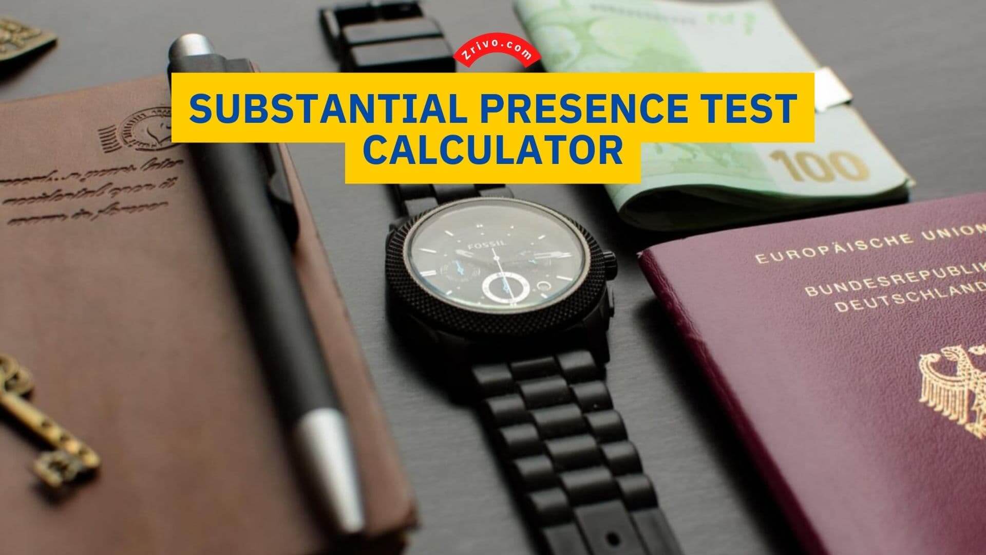 Substantial Presence Test Calculator Zrivo Cover (1)
