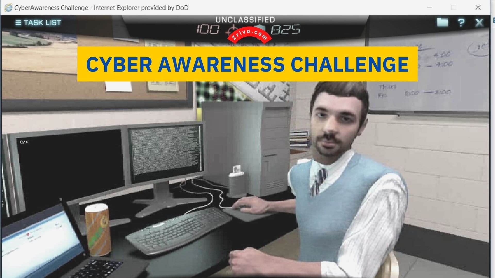 Cyber Awareness Challenge