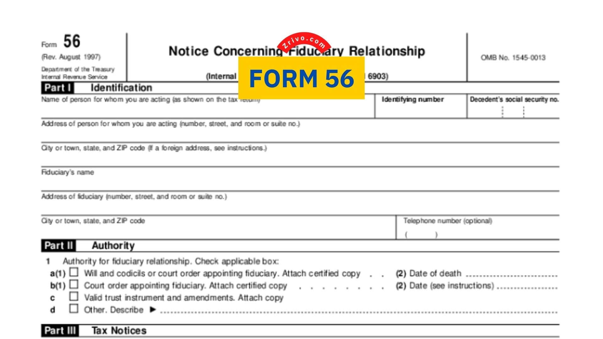 Form 56