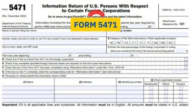 Form 5471