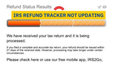 IRS Refund Tracker Not Updating