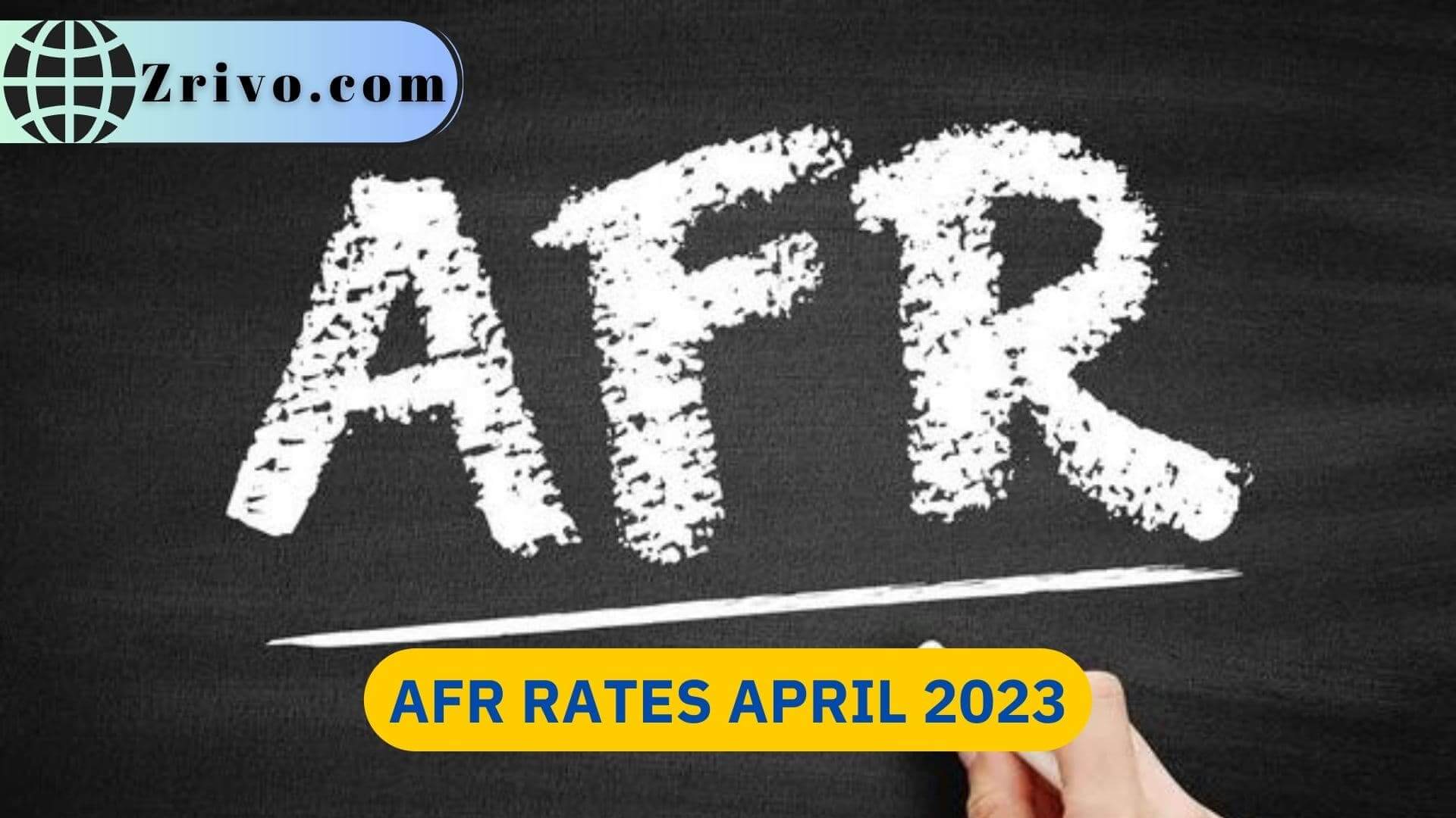 AFR Rates April 2023