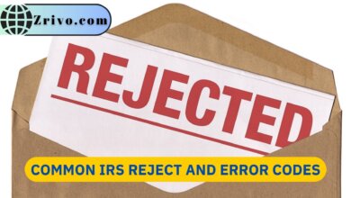 Common IRS Reject and Error Codes