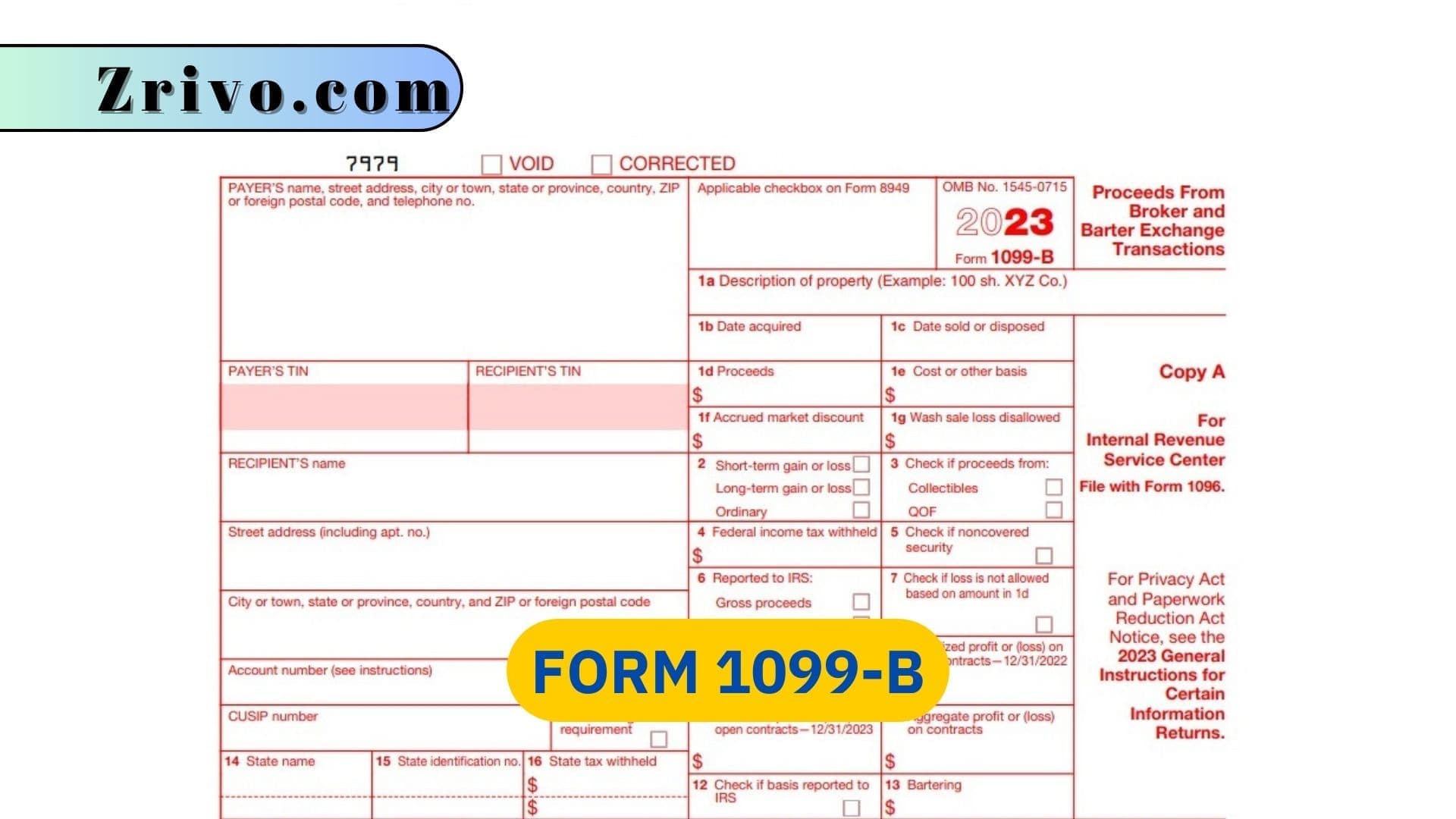 Form 1099-B