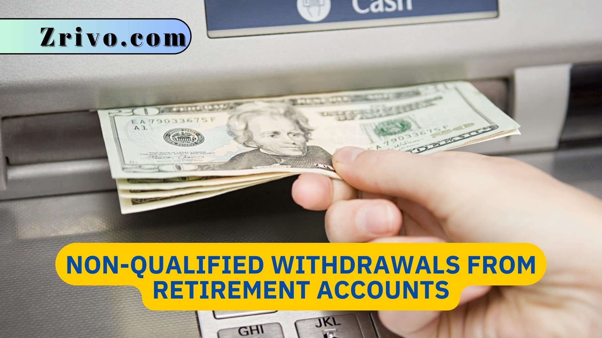 Non-qualified Withdrawals From Retirement Accounts