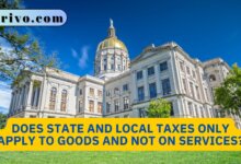 Does State and Local Taxes Only Apply to Goods and not on Services?