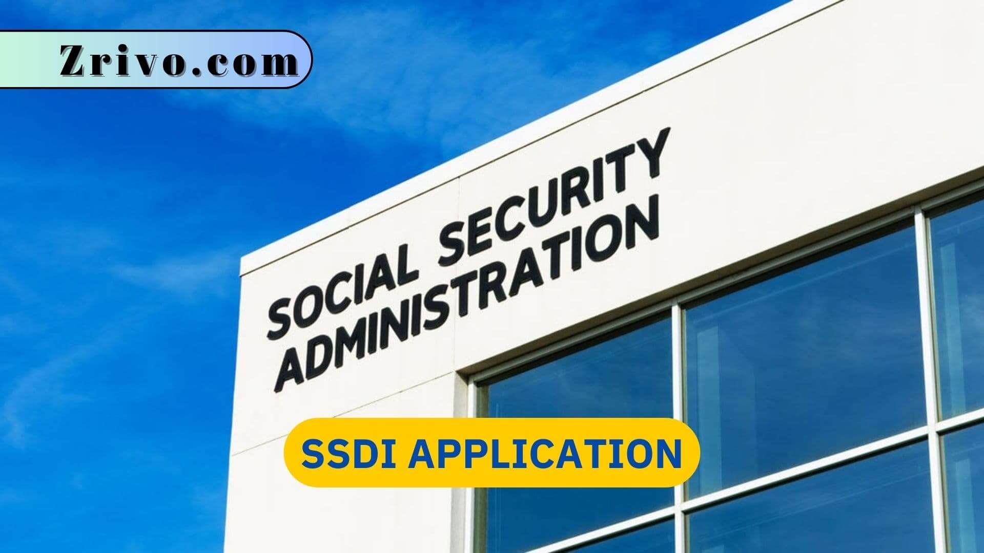 SSDI Application