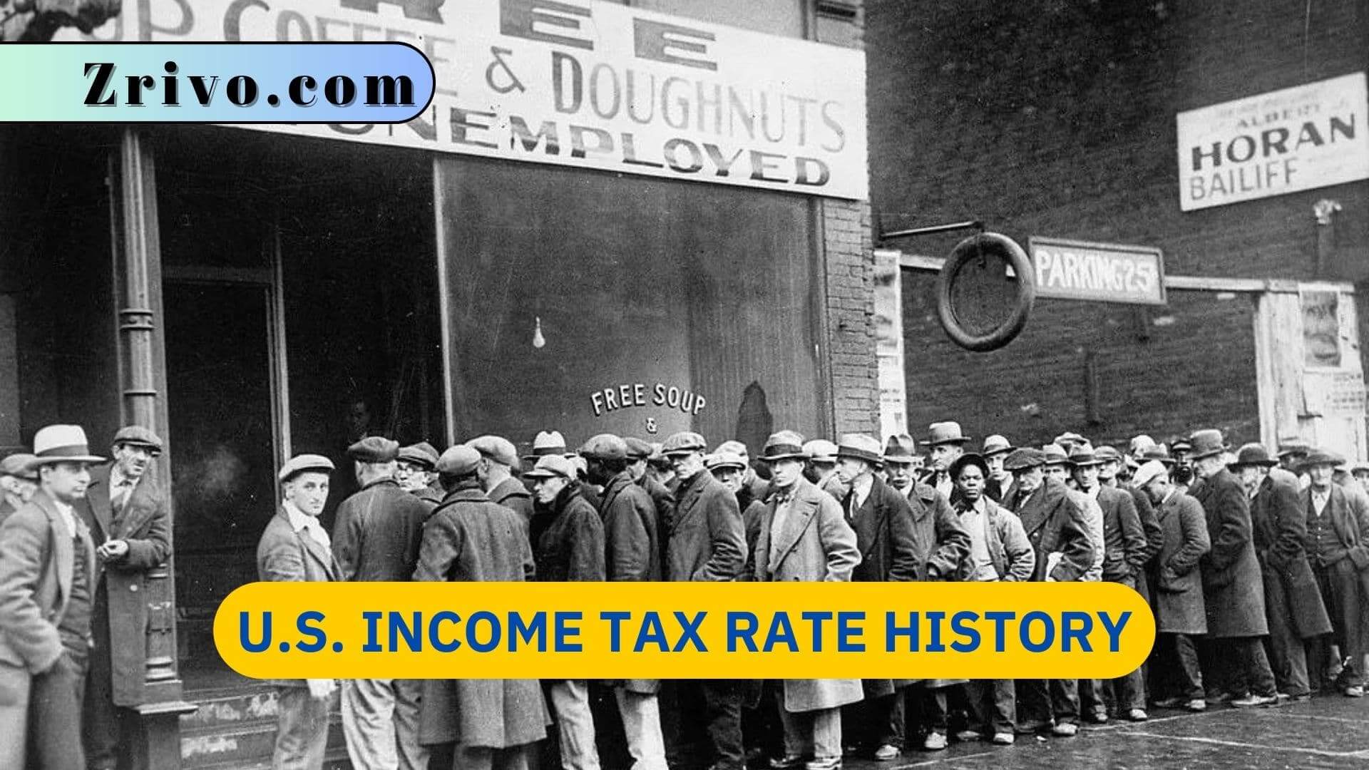 U.S. Income Tax Rate History