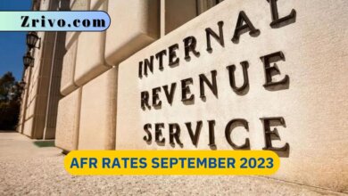 AFR Rates September 2023
