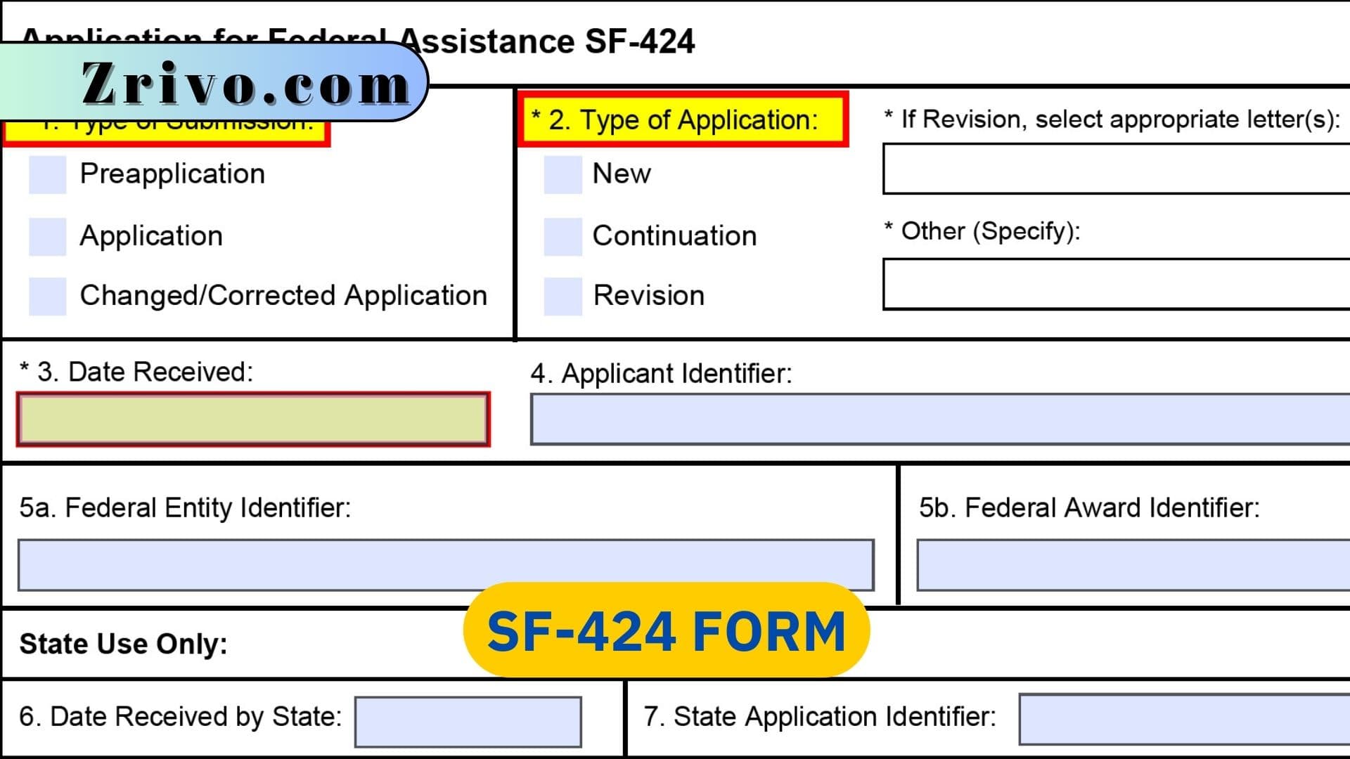 SF-424 Form