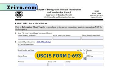 USCIS Form I-693