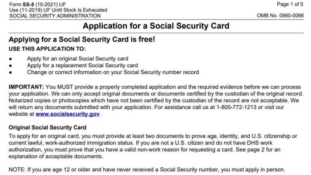 How to Fill out the Social Security Change of Address Form