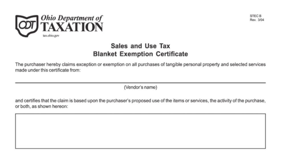 How to File Ohio Tax Exemption Forms