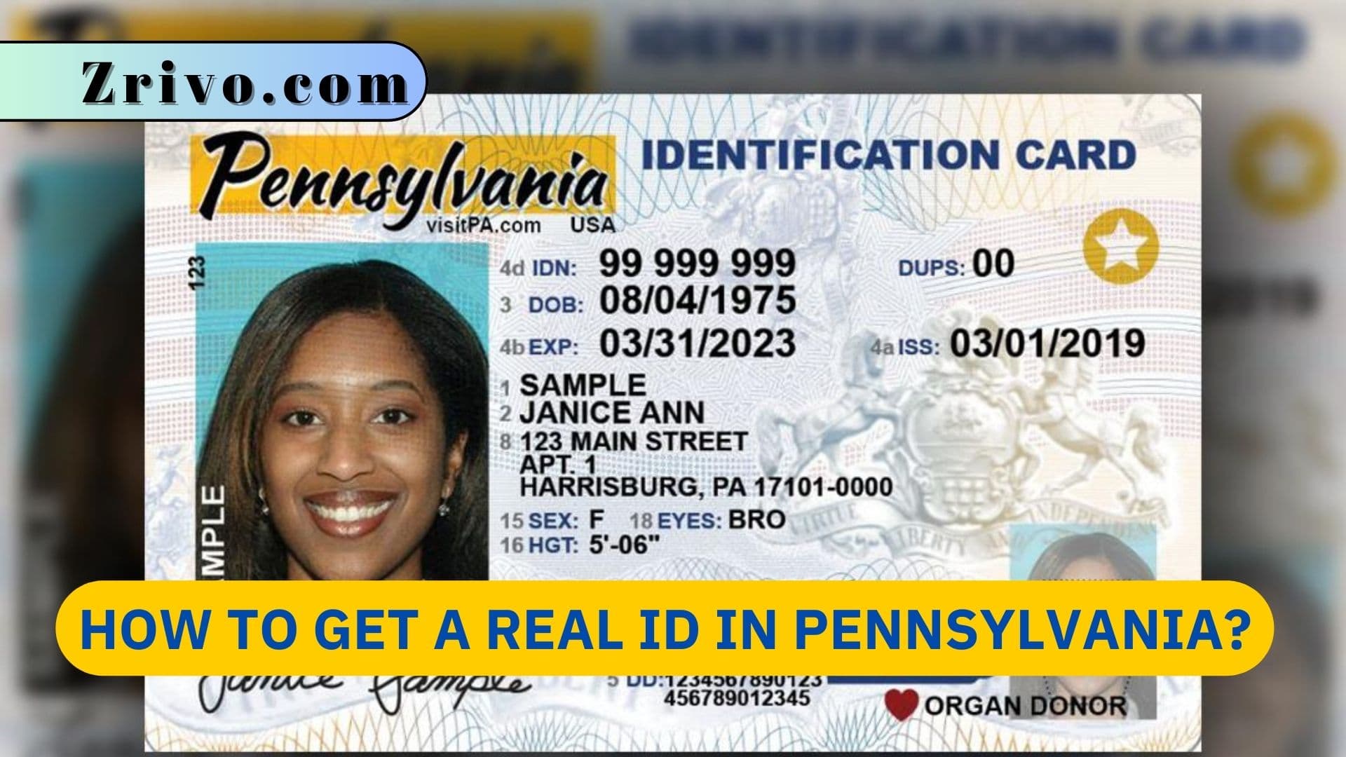 How to Get a Real ID in Pennsylvania