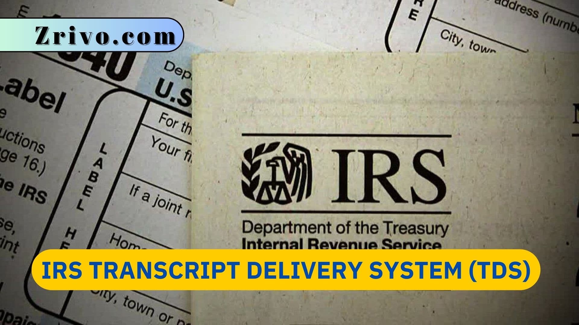 IRS Transcript Delivery System (TDS)