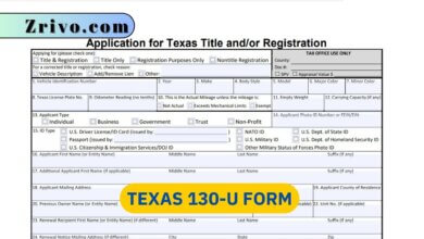 Texas 130-U Form 2