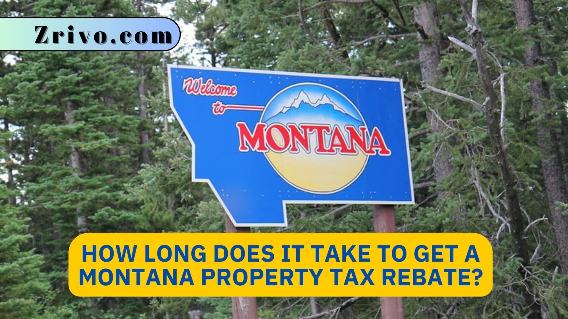 How Long Does it Take to Get a Montana Property Tax Rebate