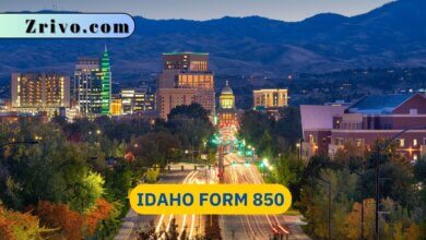 Idaho Form 850
