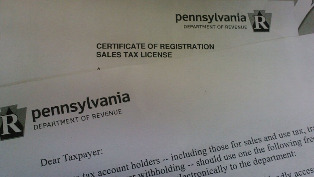 Pennsylvania Sales Tax Registration