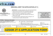 AZDOR JT-1 Application Form
