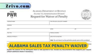 Alabama Sales Tax Penalty Waiver