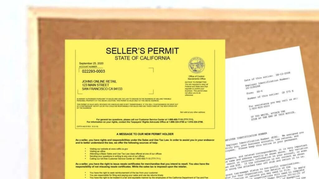 How to Apply for a California Seller's Permit