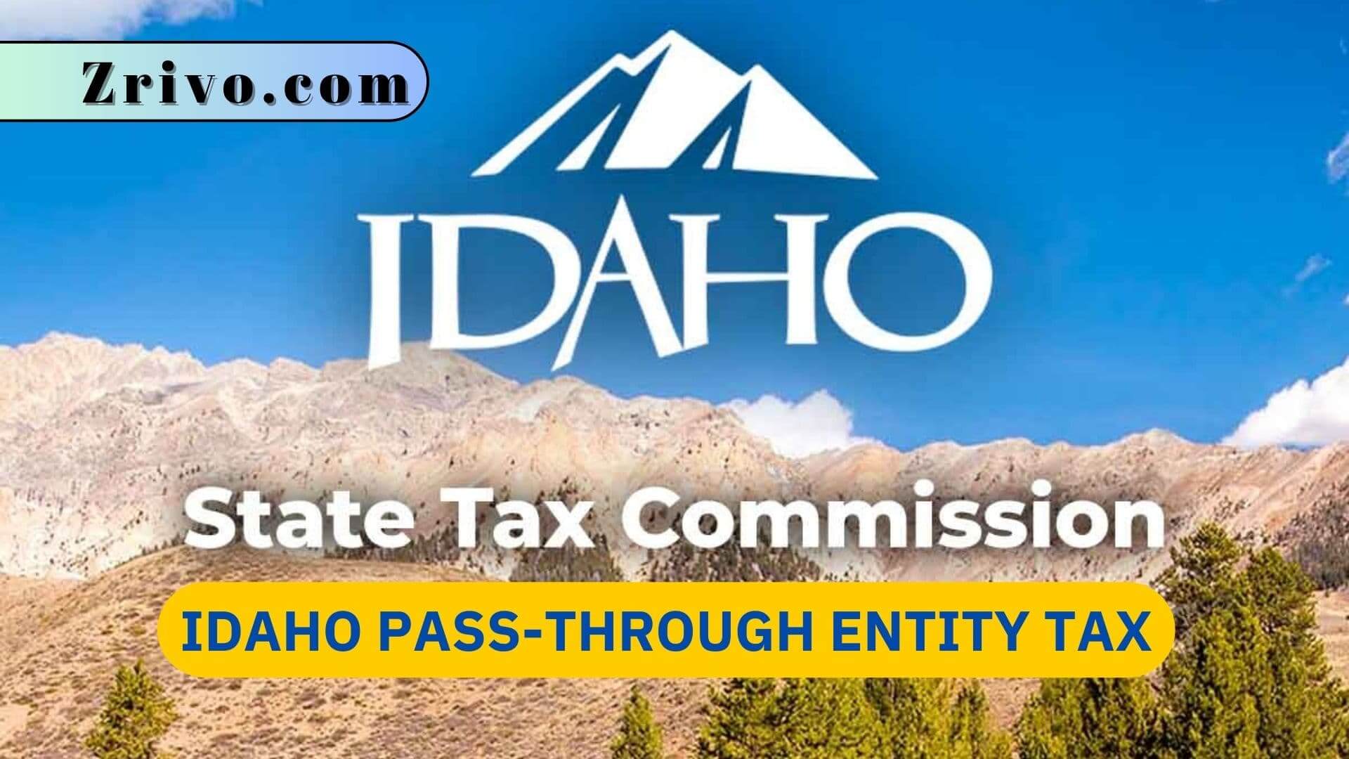 Idaho Pass-Through Entity Tax