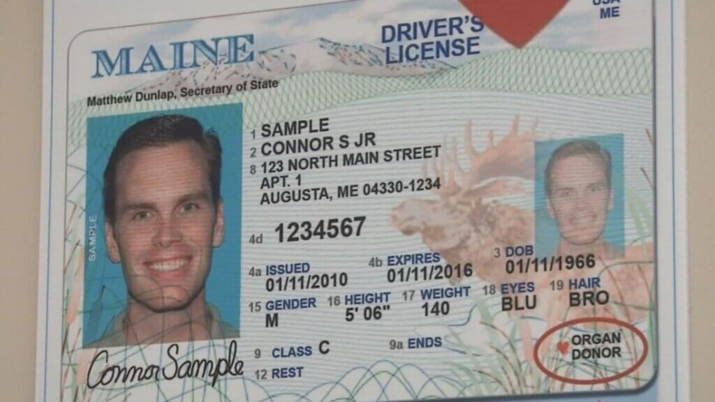 Maine Driver's License Vision Test