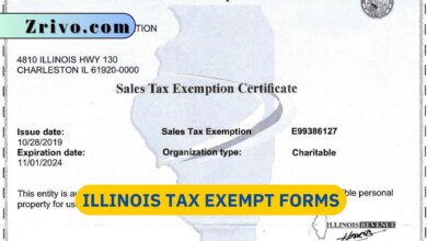 Illinois Tax Exempt Forms