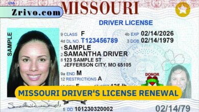 Missouri Driver's License Renewal